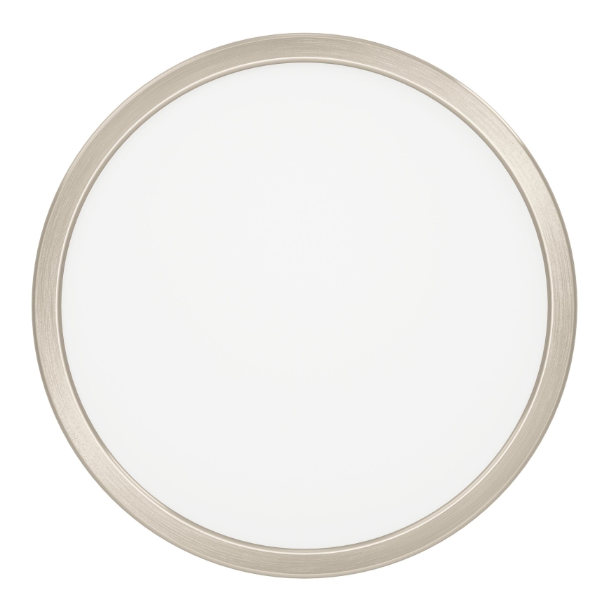 Eglo - LED-kattovalaisin LED/14,2W/230V 2700/4000/6500K Ø 27,8 cm mattakromi