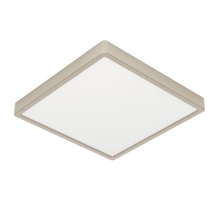 Eglo - LED-kattovalaisin LED/13W/230V 2700/4000/6500K 29x29 cm mattakromi