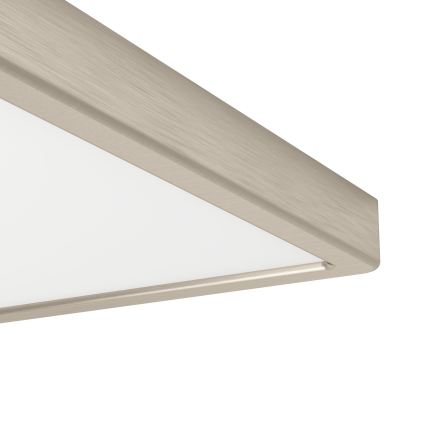 Eglo - LED-kattovalaisin LED/17,5W/230V 2700/4000/6500K 39x39 cm mattakromi