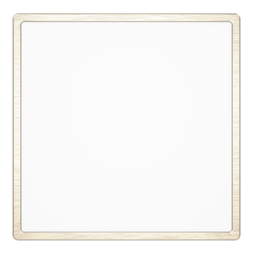 Eglo - LED-kattovalaisin LED/17,5W/230V 2700/4000/6500K 39x39 cm mattakromi