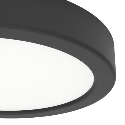 Eglo - LED-kylpyhuoneen kattovalaisin LED/7,5W/230V 2700/4000/6500K halkaisija 16,6 cm IP44 musta