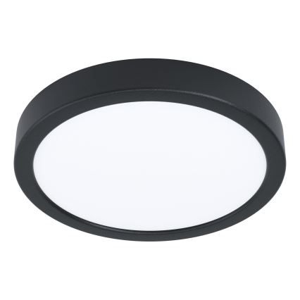 Eglo - LED-kylpyhuoneen kattovalaisin LED 11,5 W / 230 V, 2700/4000/6500 K, halkaisija 21,1 cm, IP44, musta