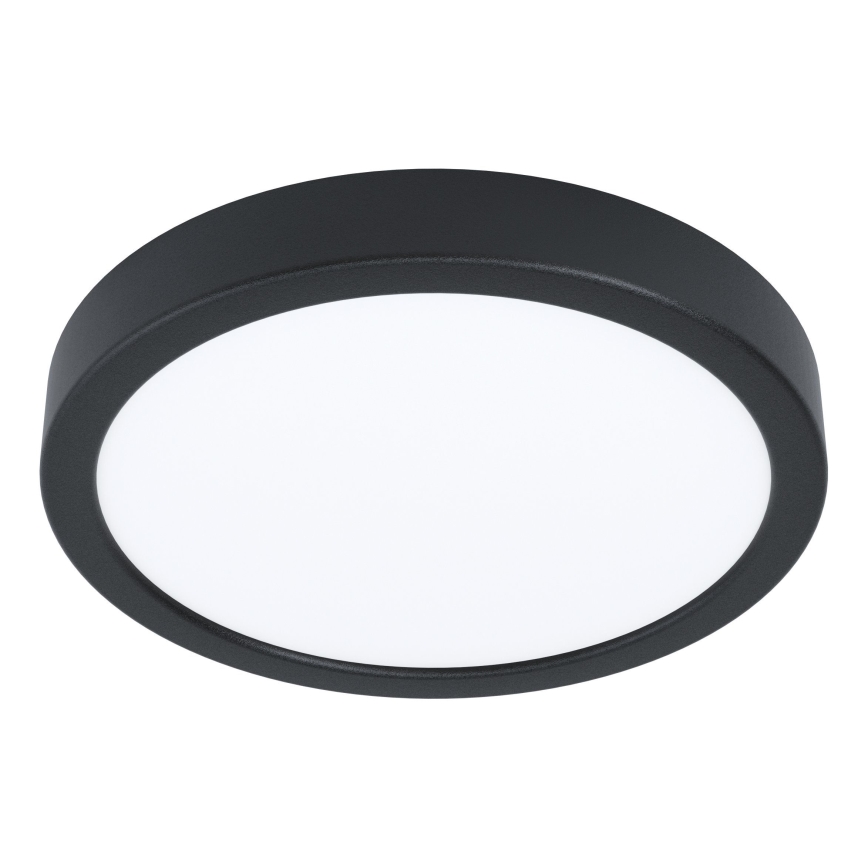 Eglo - LED-kylpyhuoneen kattovalaisin LED 11,5 W / 230 V, 2700/4000/6500 K, halkaisija 21,1 cm, IP44, musta