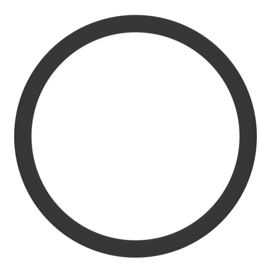 Eglo - LED-kylpyhuoneen kattovalaisin LED/11,5W/230V Ø 21,1 cm IP44 musta