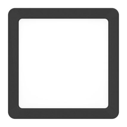 Eglo - LED kylpyhuoneen kattovalaisin LED/7W/230V 2700/4000/6500K 15x15 cm IP44 musta