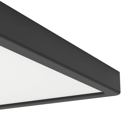 Eglo - LED kylpyhuoneen kattovalaisin LED/13W/230V 2700/4000/6500K 29x29 cm IP44 musta