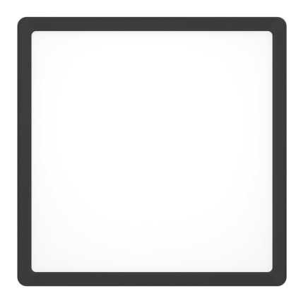 Eglo - LED kylpyhuoneen kattovalaisin LED/13W/230V 2700/4000/6500K 29x29 cm IP44 musta