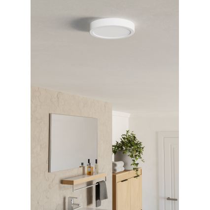 Eglo - LED-kylpyhuoneen kattovalaisin LED/7,5W/230V 2700/4000/6500K halkaisija 16,6 cm IP44 valkoinen