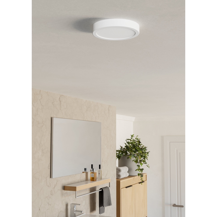 Eglo - LED-kylpyhuoneen kattovalaisin LED/7,5W/230V 2700/4000/6500K halkaisija 16,6 cm IP44 valkoinen