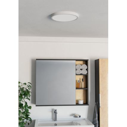 Eglo - LED-kylpyhuoneen kattovalaisin LED/14,2W/230V 2700/4000/6500K halkaisija 27,8 cm IP44 valkoinen