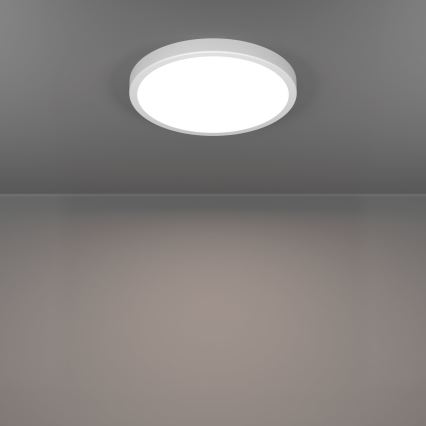 Eglo - LED-kylpyhuoneen kattovalaisin LED/14,2W/230V 2700/4000/6500K halkaisija 27,8 cm IP44 valkoinen