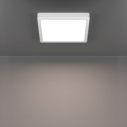 Eglo - LED-kattovalaisin kylpyhuoneeseen LED/10,5W/230V 2700/4000/6500K 22x22 cm IP44 valkoinen