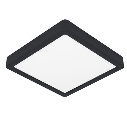 Eglo - LED RGBW himmennettävä kylpyhuoneen kattovalaisin LED/10,5W/230V 2700-6500K 22x22 cm IP44 musta