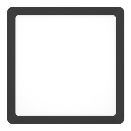 Eglo - LED RGBW himmennettävä kylpyhuoneen kattovalaisin LED/10,5W/230V 2700-6500K 22x22 cm IP44 musta