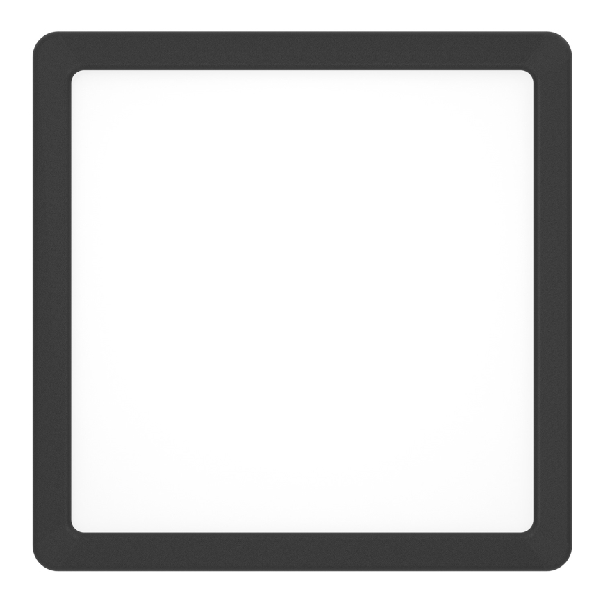 Eglo - LED RGBW himmennettävä kylpyhuoneen kattovalaisin LED/10,5W/230V 2700-6500K 22x22 cm IP44 musta