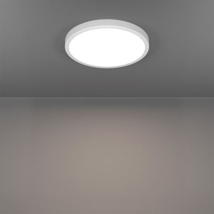 Eglo - LED RGBW himmennettävä kylpyhuoneen kattovalaisin LED/14,3W/230V 2700-6500K halkaisija 27,8 cm IP44 valkoinen