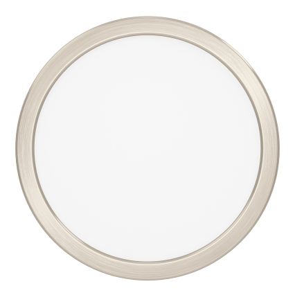 Eglo - LED RGBW himmennettävä kylpyhuoneen kattovalaisin LED/11,2W/230V 2700-6500K halkaisija 21,1 cm IP44 mattakromi