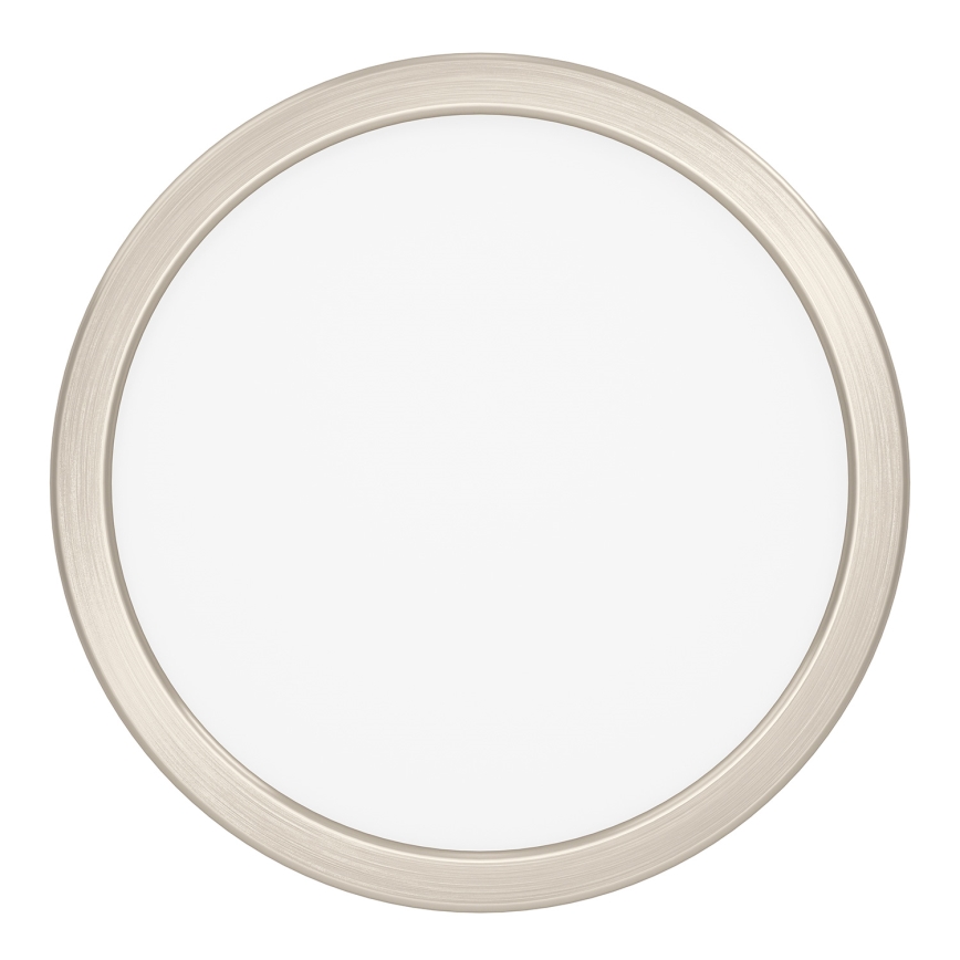 Eglo - LED RGBW himmennettävä kylpyhuoneen kattovalaisin LED/11,2W/230V 2700-6500K halkaisija 21,1 cm IP44 mattakromi