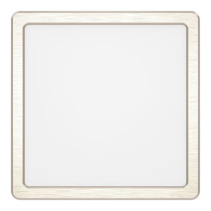 Eglo - LED RGBW himmennettävä kylpyhuoneen kattovalaisin LED/10,5W/230V 2700-6500K 22x22 cm IP44 mattakromi