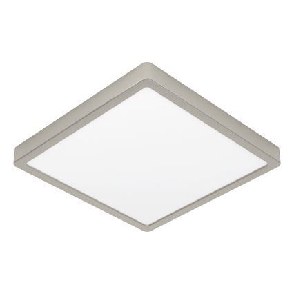 Eglo - LED RGBW himmennettävä kylpyhuoneen kattovalaisin LED/13,5W/230V 2700-6500K 29,5x29,5 cm IP44 mattakromi
