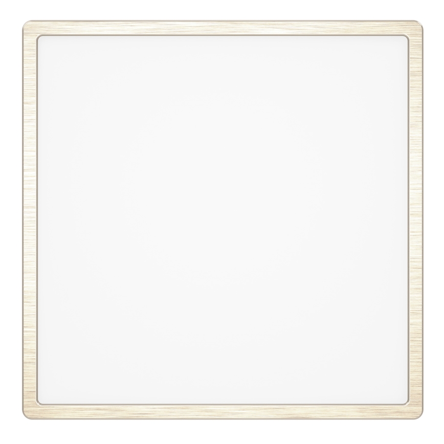 Eglo - LED RGBW himmennettävä kylpyhuoneen kattovalaisin LED/13,5W/230V 2700-6500K 29,5x29,5 cm IP44 mattakromi