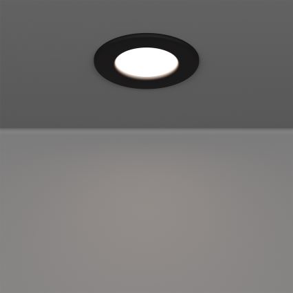 Eglo - 3 kpl setti upotettavia LED-alasvaloja LED/3,7W/230V 2700/4000/6500K halkaisija 8,8 cm musta