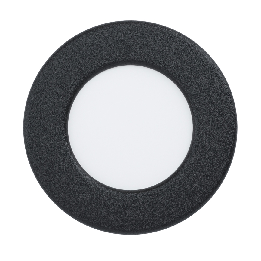 Eglo - LED-uppovalaisin LED/3,7W/230V 2700/4000/6500K halkaisija 8,8 cm musta