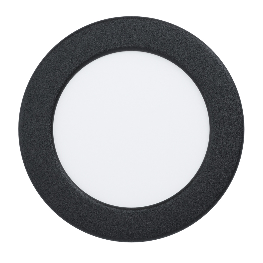 Eglo - Uppoasennettava LED-valaisin LED/6,3W/230V 2700/4000/6500K Ø 11,9 cm musta