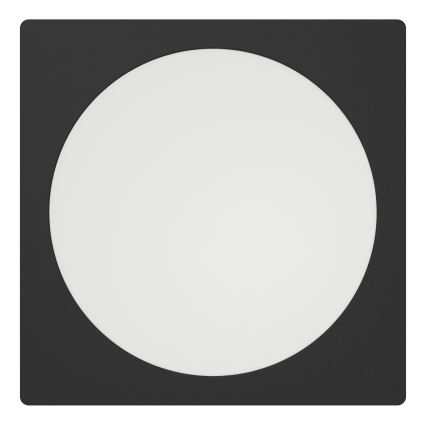 Eglo - alakattoon asennettava LED-valaisin LED/18,5W/230V 2700/4000/6500K 21,6x21,6 cm musta