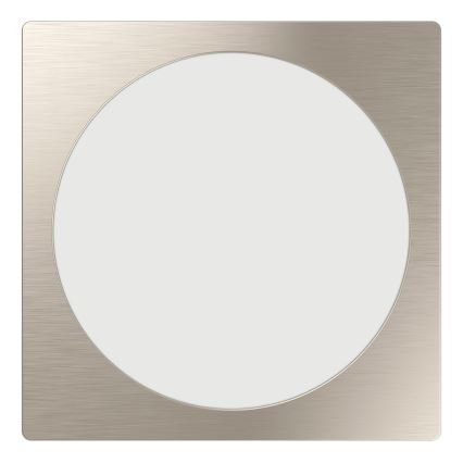 Eglo - upotettava LED-kattovalaisin LED/18,5W/230V 2700/4000/6500K 21,6x21,6 cm mattakromi