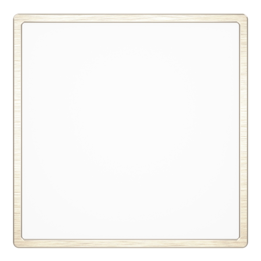 Eglo - LED RGBW Himmennettävä kylpyhuoneen kattovalaisin LED/17,8W/230V 2700-6500K 39x39 cm IP44 mattakromi