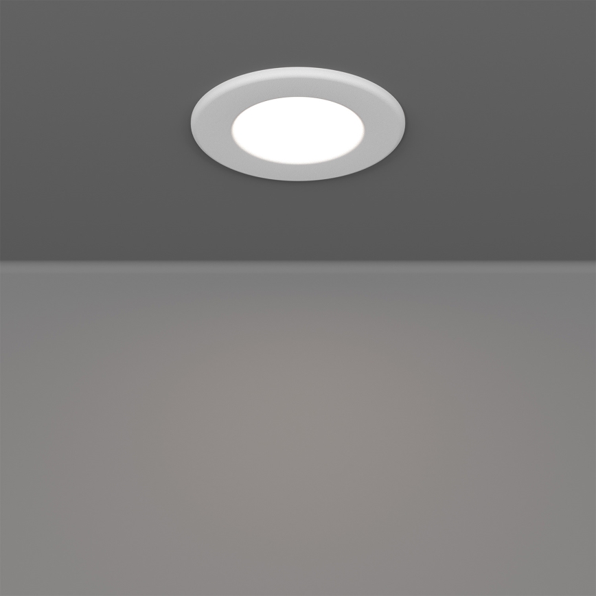 Eglo - SETTI 3xLED RGBW himmennettävä kylpyhuoneeseen upotettava alasvalaisin LED/2,8W/230V 2700-6500K Ø 8,8 cm IP44 valkoinen