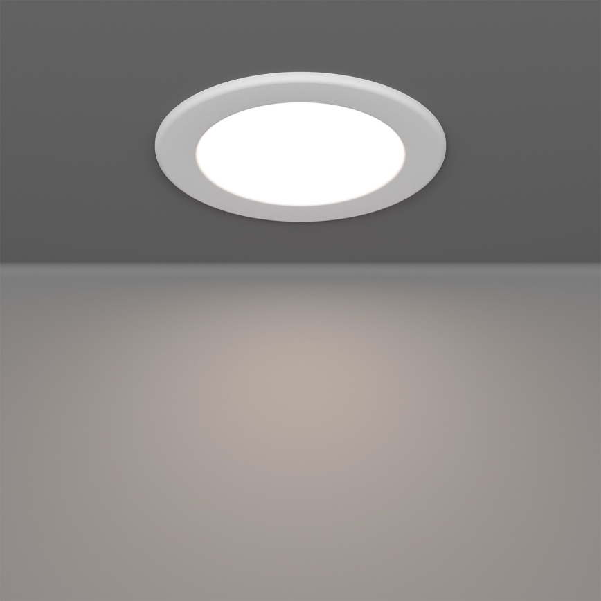 Eglo - LED RGBW Himmennettävä kylpyhuoneen upotettava alasvalo LED/5W/230V 2700-6500K halkaisija 12 cm IP44 valkoinen