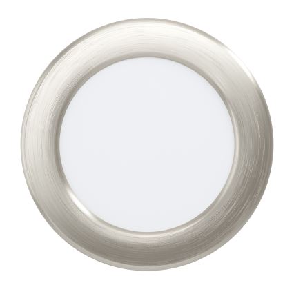 Eglo - LED RGBW himmennettävä kylpyhuoneen upotettava valaisin LED/5W/230V 2700-6500K halkaisija 12 cm IP44 mattakromi