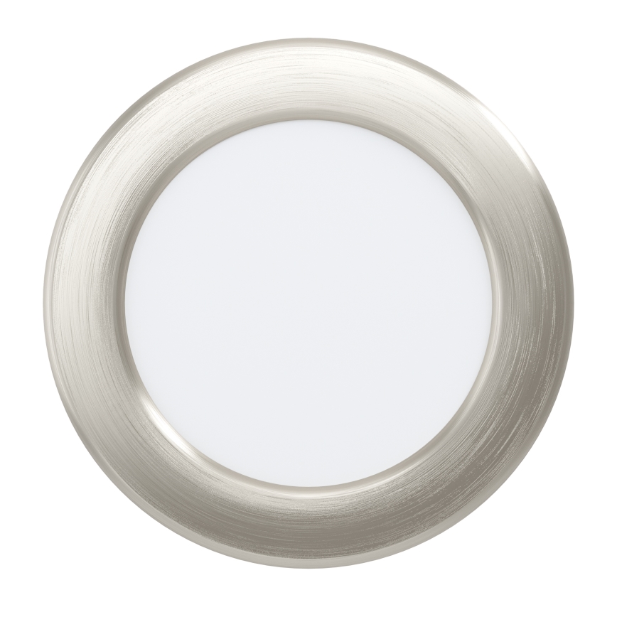 Eglo - LED RGBW himmennettävä kylpyhuoneen upotettava valaisin LED/5W/230V 2700-6500K halkaisija 12 cm IP44 mattakromi