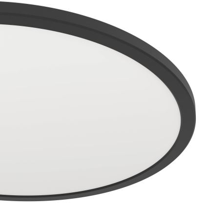 Eglo - LED-kylpyhuoneen kattovalaisin LED/16,8W/230V 2700/4000/6500K halkaisija 50 cm IP44 musta
