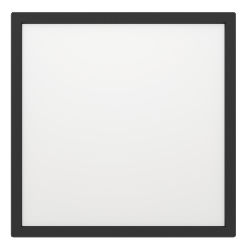 Eglo - LED-kylpyhuoneen kattovalaisin LED/13,4W/230V 2700/4000/6500K 29x29 cm IP44 musta