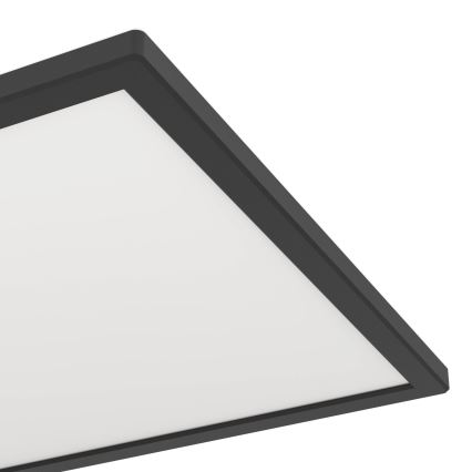 Eglo - LED-kylpyhuoneen kattovalaisin LED/17,6W/230V 2700/4000/6500K 39x39 cm IP44 musta