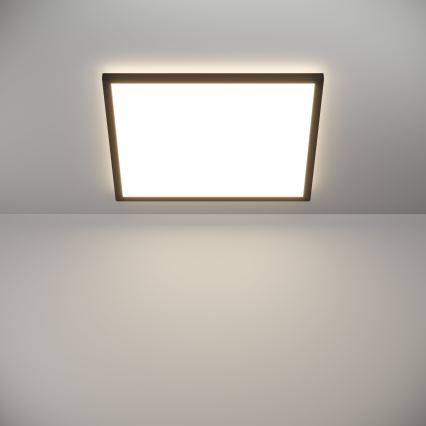 Eglo - LED-ulkokattovalaisin LED/17W/230V 2700/4000/6500K 50x50 cm IP44 musta