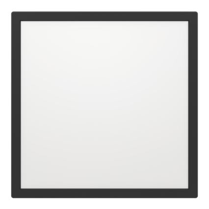 Eglo - LED Himmennettävä ulko katto kevyt LED/17,6W/230V 2700-6500K 39x39 cm IP44 musta + kauko-ohjaus