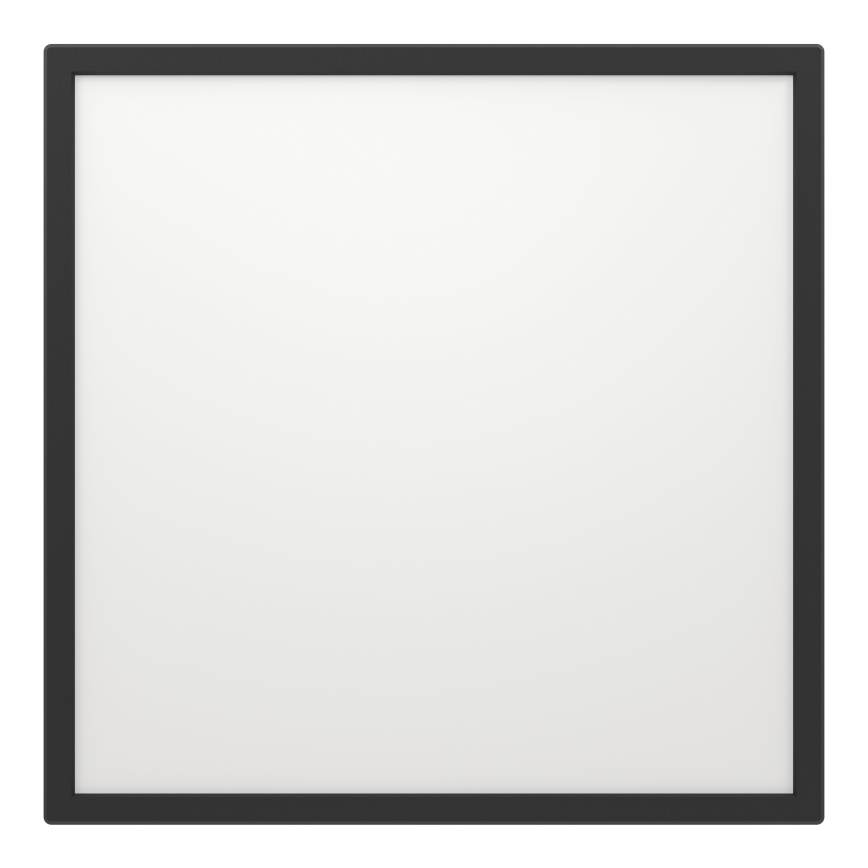 Eglo 901457 - LED Himmennettävä ulko katto kevyt LED/17W/230V 2700-6500K 50x50 cm IP44 musta + kauko-ohjaus