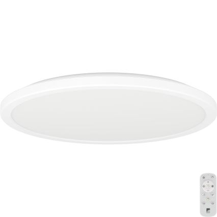 Eglo - LED Himmennettävä ulko katto kevyt LED/18,5W/230V 2700-6500K halkaisija 38,9 cm IP44 valkoinen + kauko-ohjaus