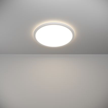 Eglo - LED Himmennettävä ulko katto kevyt LED/18,5W/230V 2700-6500K halkaisija 38,9 cm IP44 valkoinen + kauko-ohjaus