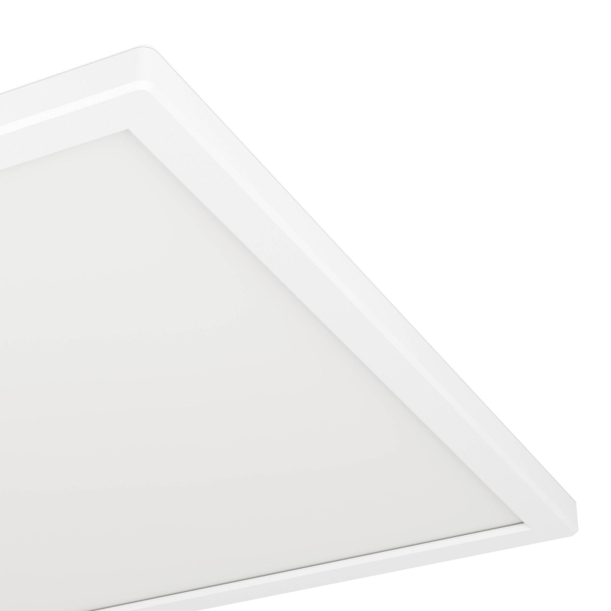 Eglo - LED Himmennettävä ulko katto kevyt LED/17,6W/230V 2700-6500K 39x39 cm IP44 valkoinen + kauko-ohjaus