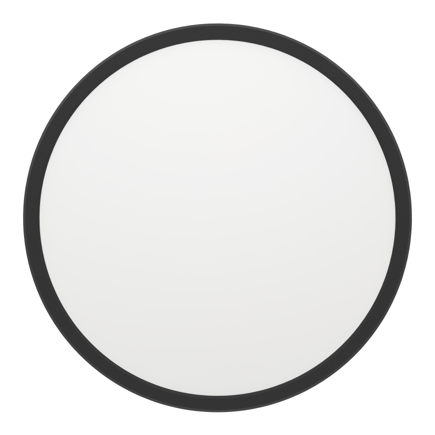 Eglo - LED RGBW Himmennettävä ulko katto kevyt LED/13,9W/230V 2700-6500K halkaisija 30 cm IP44 musta ZigBee