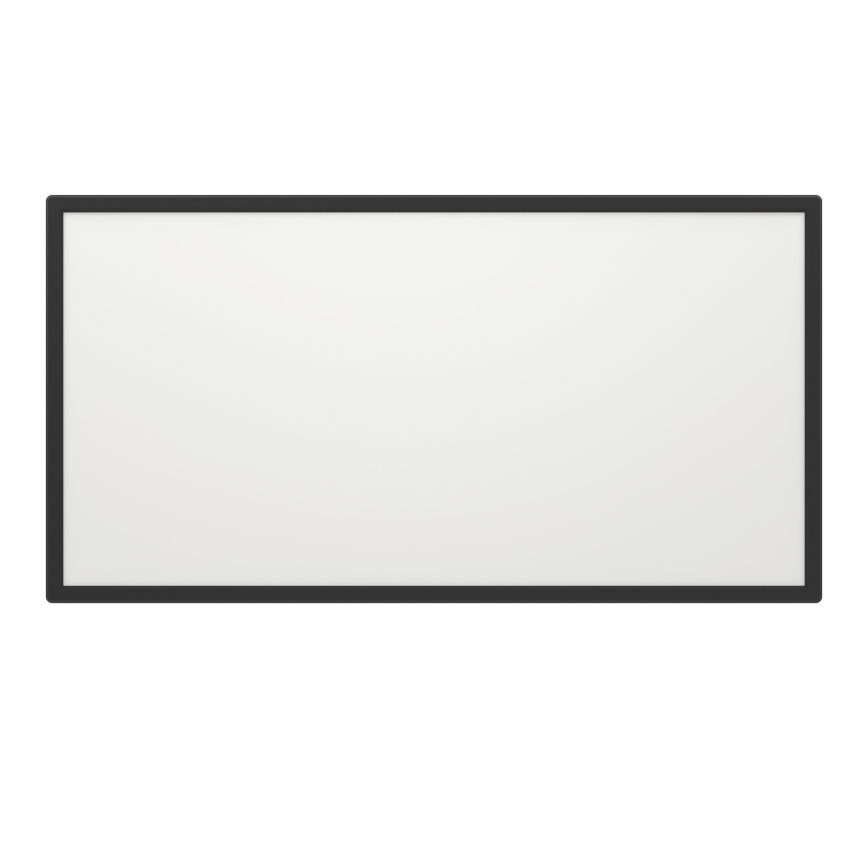 Eglo - LED RGBW Himmennettävä ulko katto kevyt LED/17,2W/230V 2700-6500K 30x57cm IP44 musta ZigBee