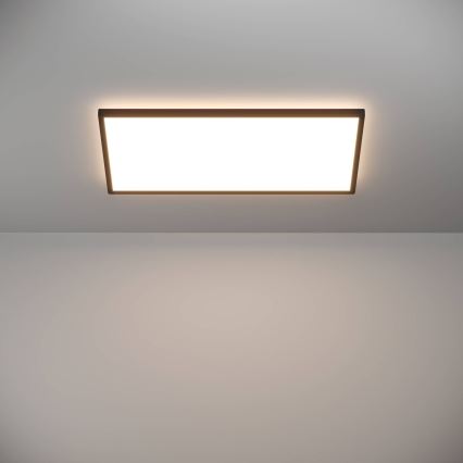 Eglo - LED RGBW Himmennettävä ulko katto kevyt LED/17,2W/230V 2700-6500K 30x57cm IP44 musta ZigBee