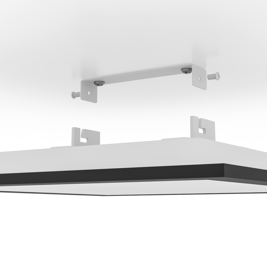 Eglo - LED RGBW Himennettävä kattovalaisin LED/14W/230V 2700-6500K 30x30 cm musta
