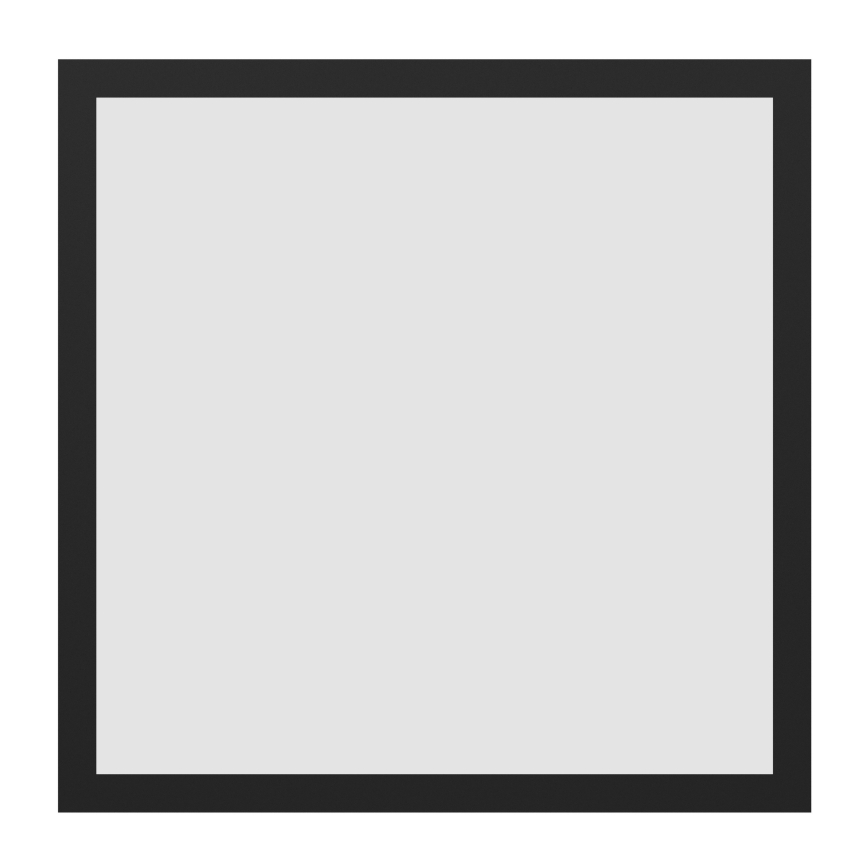 Eglo - LED RGBW himmennettävä kattovalaisin LED/19W/230V 2700-6500K 40x40 cm musta