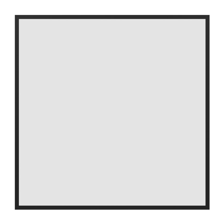 Eglo - LED RGBW himmennettävä pinta-asennettava LED-paneeli/33W/230V 2700-6500K 60x60 cm musta